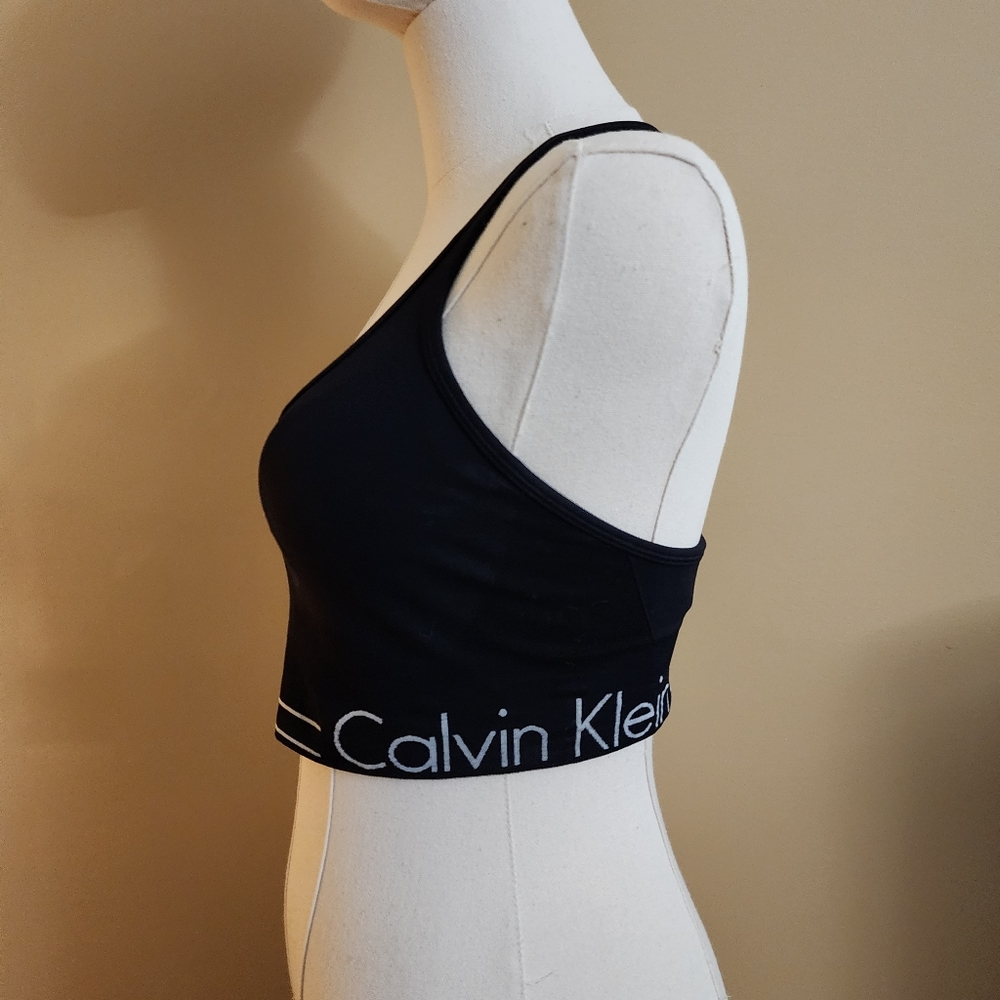 Calvin Klein Criss-Cross Sports Bra, Women's Medium - Picture 6 of 10
